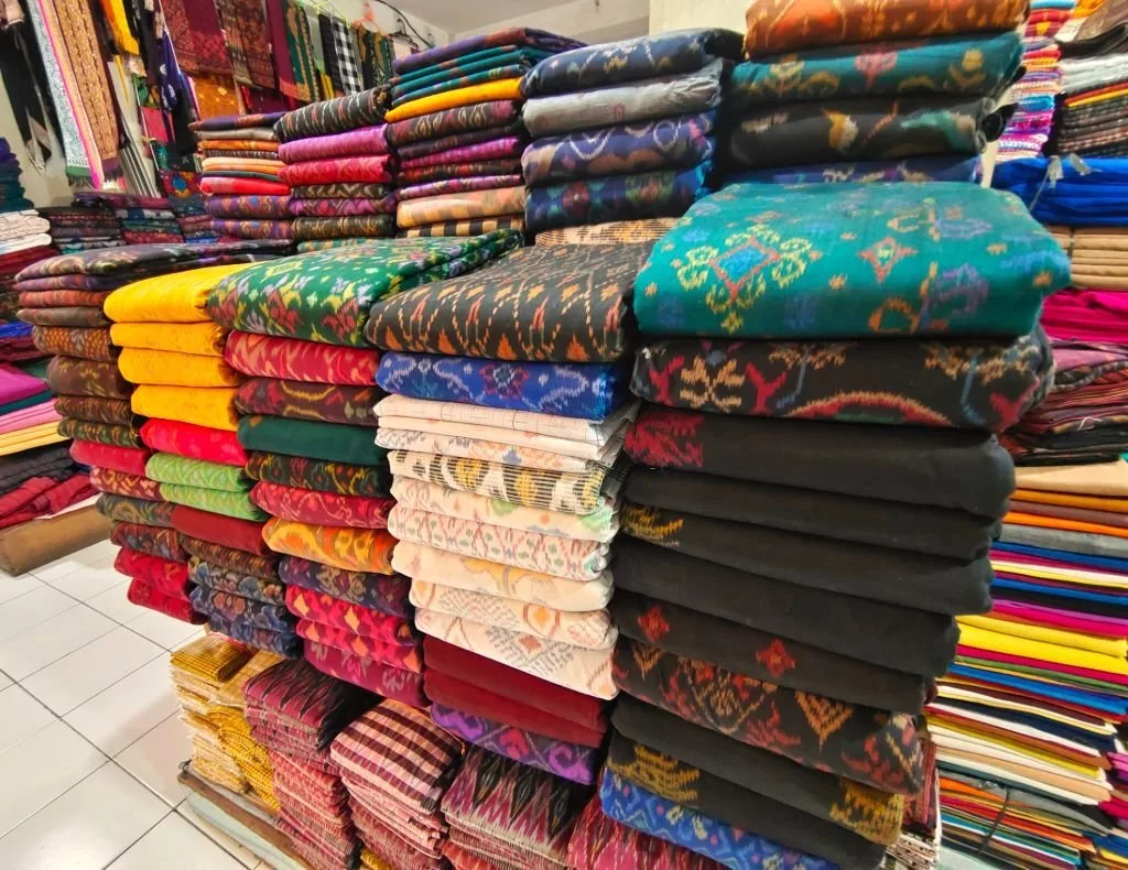 Bali Indonesia - Endek Bali Fabric