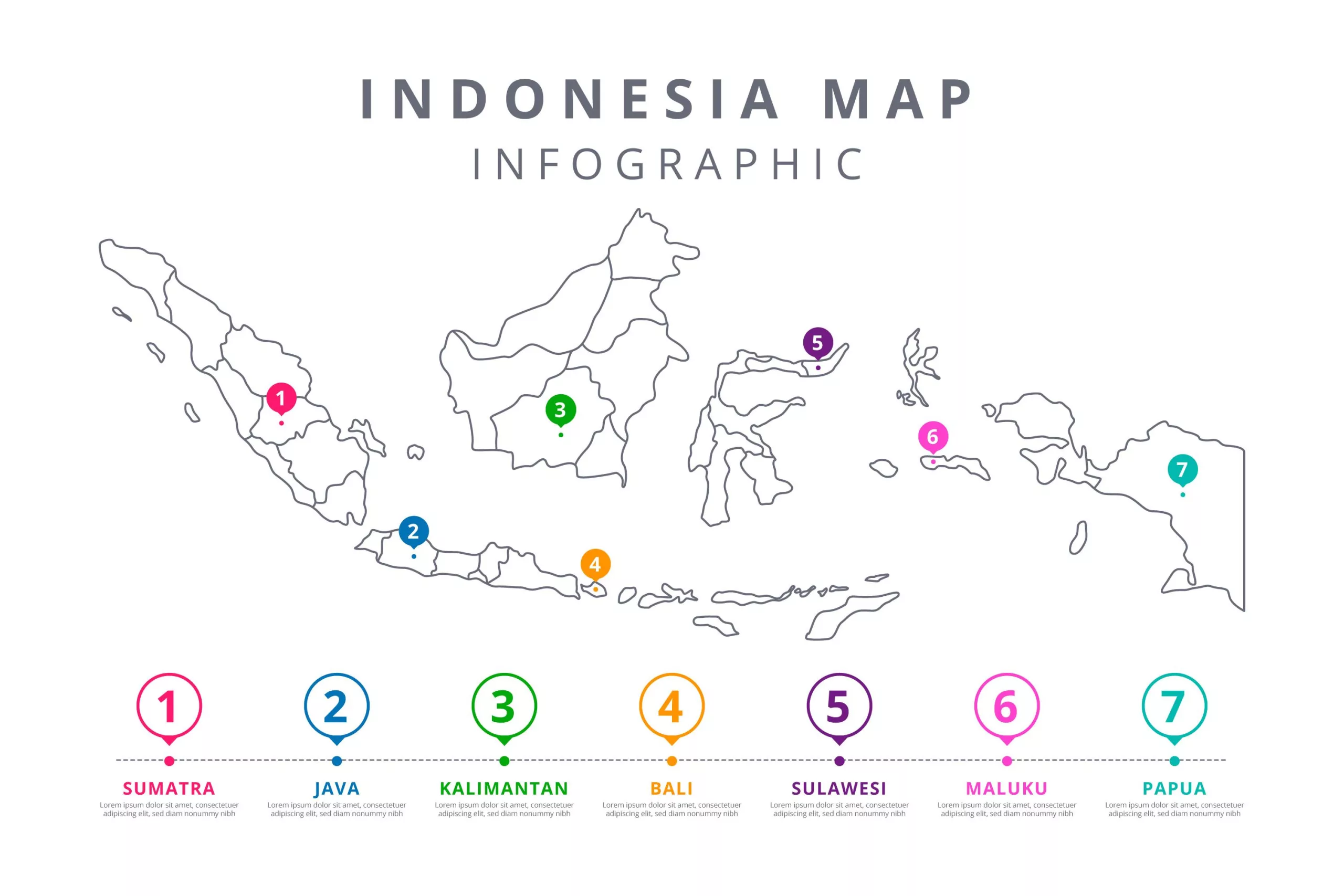 Where is Bali - Map Indonesia