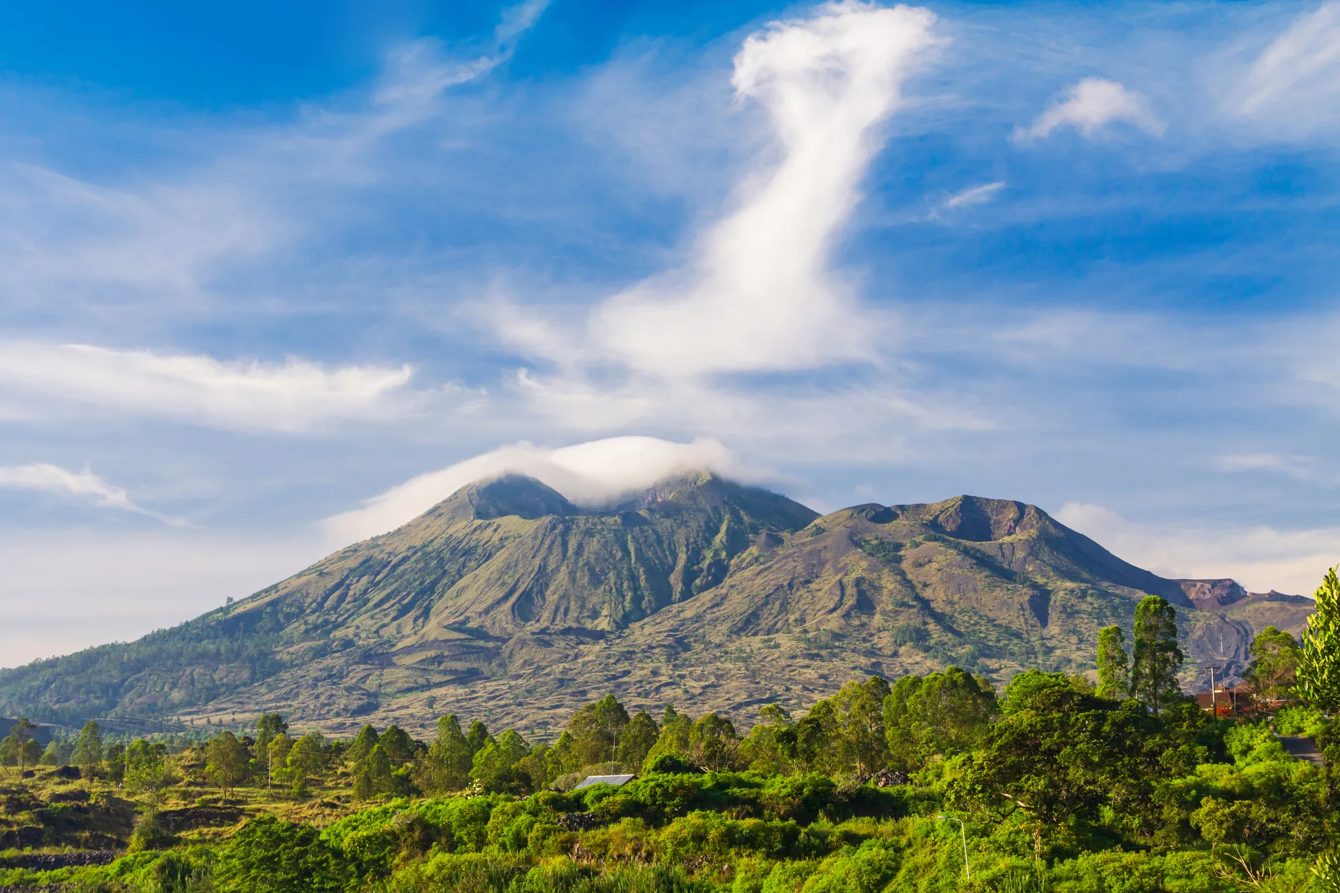 Where is Bali - Mount Agung