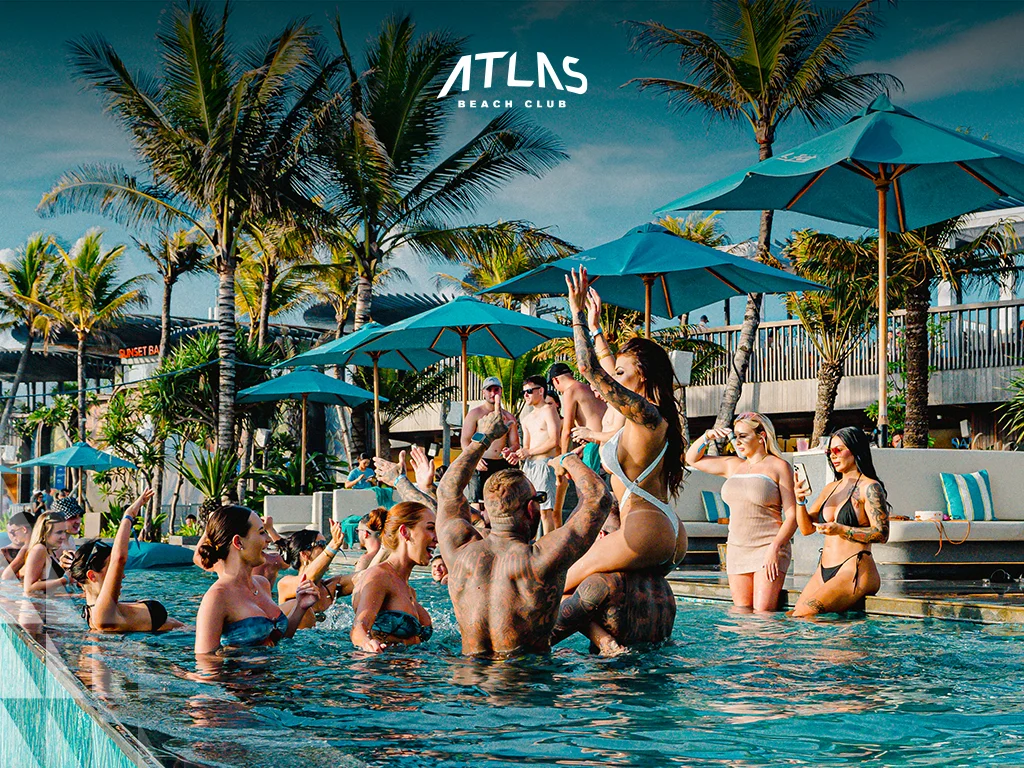 Beach Club, Party, Summer, Pool, Bali or phuket